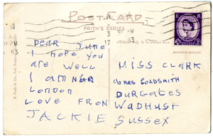 Postmarked 28th Sept 1908